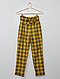     Pantalon à carreaux avec ceinture à nouer vue 1
