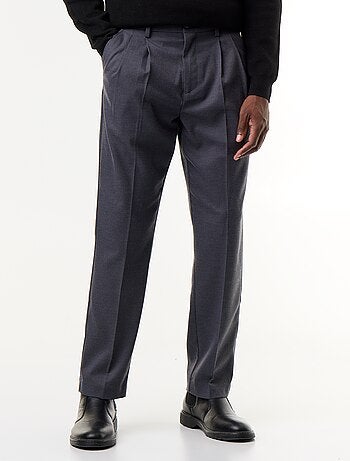 Pantalon à carreaux coupe fuselée