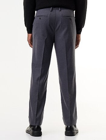 Pantalon à carreaux coupe fuselée
