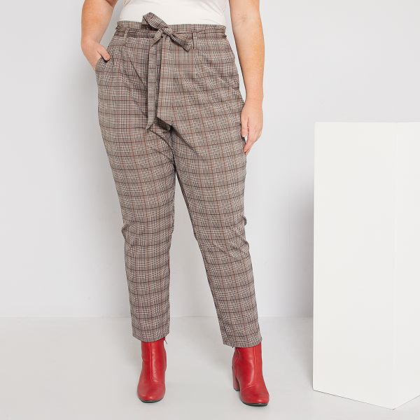 Pantalon Droit Kiabi Pantalon Femme A Carreaux Shop Pantalon
