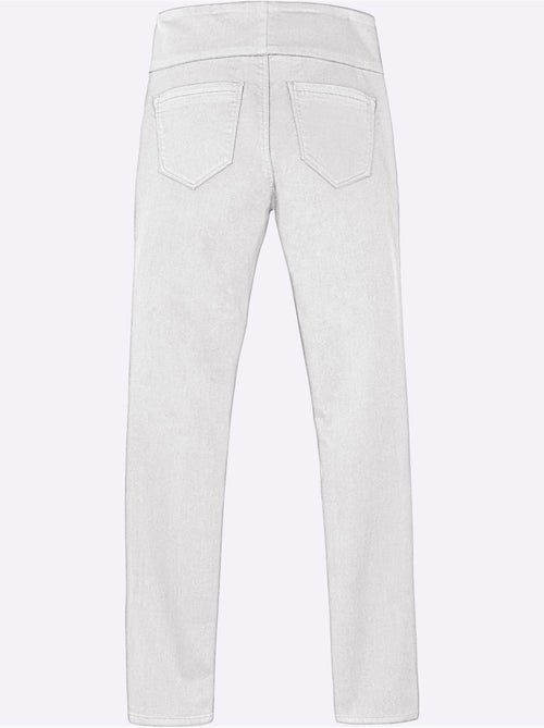 Pantalon à ceinture élastique avec 2 poches plaquées - taille standard - witt - Kiabi