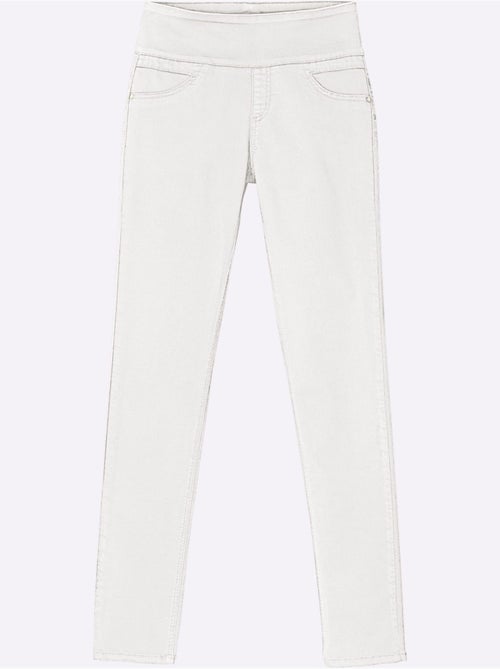 Pantalon à ceinture élastique avec 2 poches plaquées - taille standard - witt - Kiabi