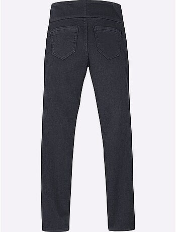 Pantalon avec ceinture élastique et fausses poches avant - taille courte - witt
