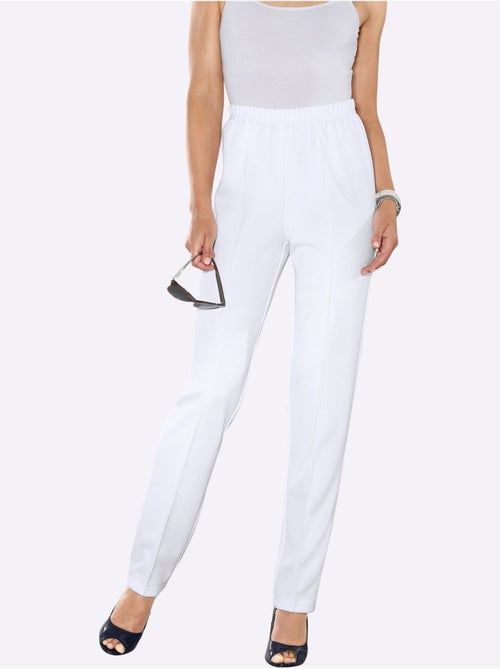 Pantalon à ceinture élastique avec nervures et finition soignée - Taille standard - Moda Vilona - Kiabi Pantalon à ceinture élastique avec nervures et finition soignée - Taille standard - Moda Vilona - Kiabi