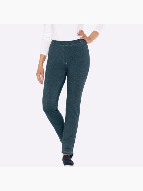 Pantalon à ceinture élastique avec poches plaquées et empiècements - Taille standard - Moda Vilona - Kiabi Pantalon à ceinture élastique avec poches plaquées et empiècements - Taille standard - Moda Vilona - Kiabi