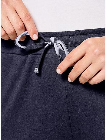 Pantalon à ceinture élastique interlock - taille standard - witt
