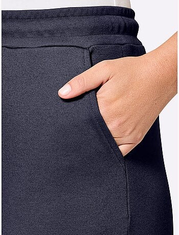 Pantalon à ceinture élastique interlock - taille standard - witt
