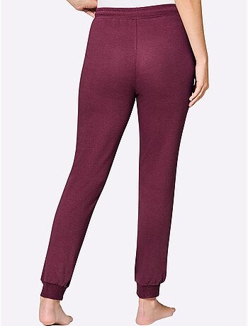 Pantalon à ceinture élastique interlock - taille standard - witt