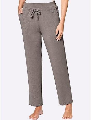 Pantalon à ceinture élastique interlock - taille standard - witt