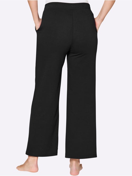 Pantalon à ceinture élastique jersey fin - taille courte - witt - Kiabi Pantalon à ceinture élastique jersey fin - taille courte - witt - Kiabi