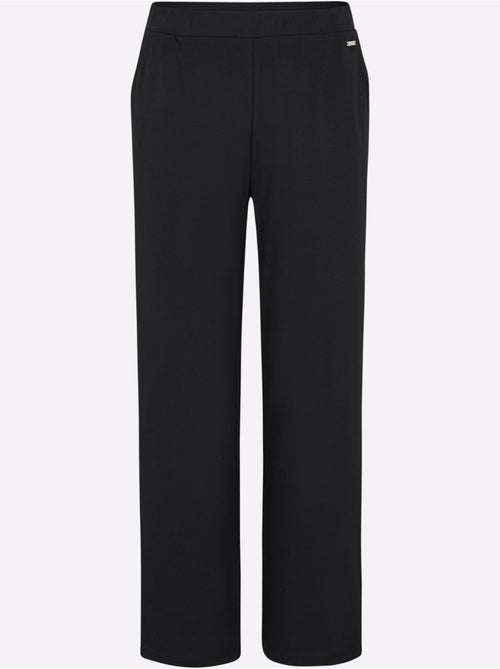 Pantalon à ceinture élastique jersey fin - taille courte - witt - Kiabi Pantalon à ceinture élastique jersey fin - taille courte - witt - Kiabi