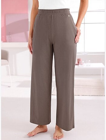 Pantalon à ceinture élastique jersey fin - taille standard - witt