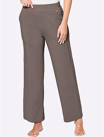 Pantalon à ceinture élastique jersey fin - taille standard - witt