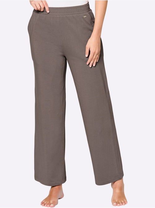 Pantalon à ceinture élastique jersey fin - taille standard - witt - Kiabi Pantalon à ceinture élastique jersey fin - taille standard - witt - Kiabi