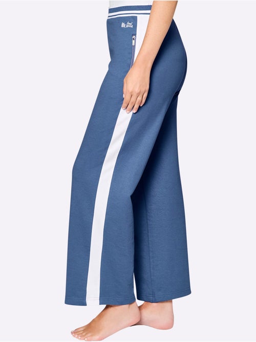Pantalon à ceinture élastique matière sweat - taille courte - witt - Kiabi Pantalon à ceinture élastique matière sweat - taille courte - witt - Kiabi