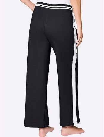 Pantalon à ceinture élastique matière sweat - taille courte - witt