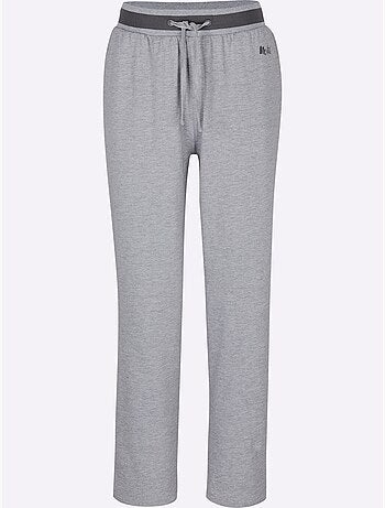 Pantalon à ceinture élastique matière sweat - taille courte - witt