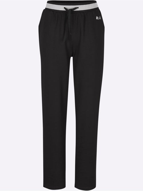 Pantalon à ceinture élastique matière sweat - taille courte - witt - Kiabi