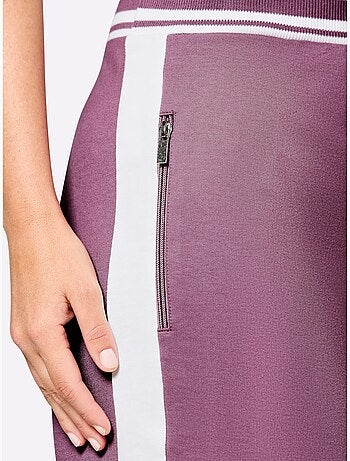 Pantalon à ceinture élastique matière sweat - taille standard - witt