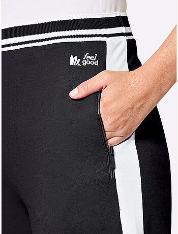 Pantalon à ceinture élastique matière sweat - taille standard - witt