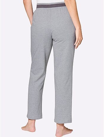 Pantalon à ceinture élastique matière sweat - taille standard - witt