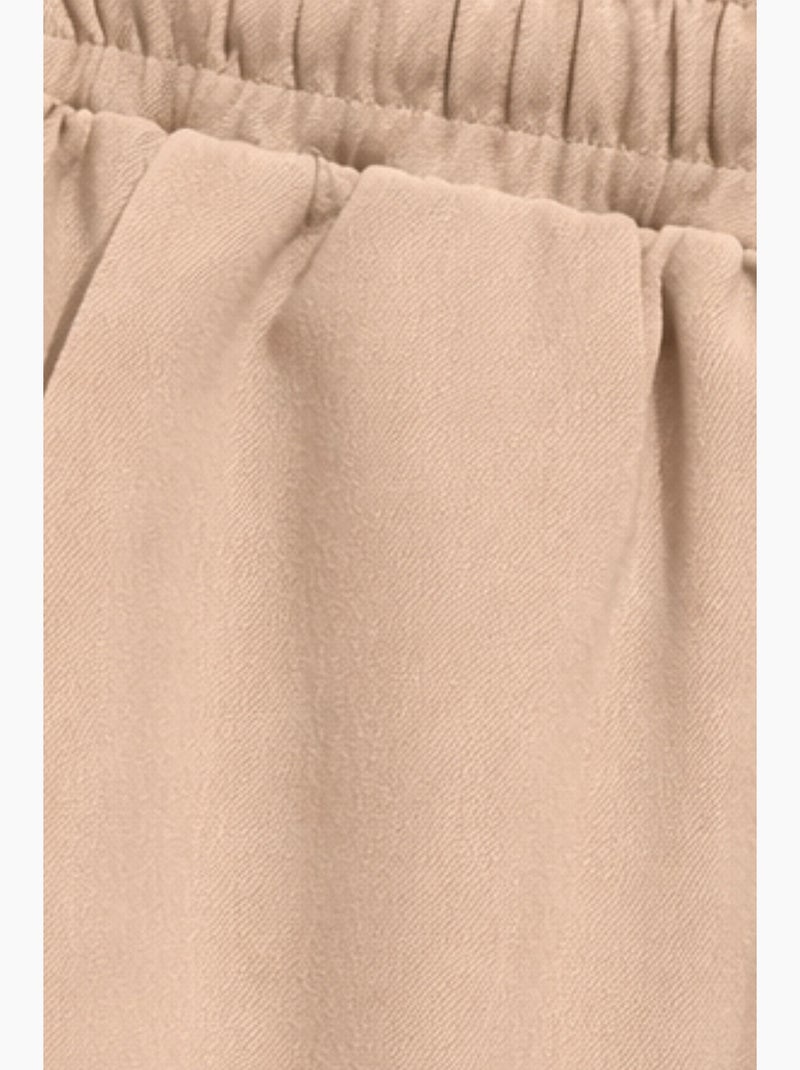 Pantalon à cordon de serrage coupe cigarette mixray Beige argile - Kiabi