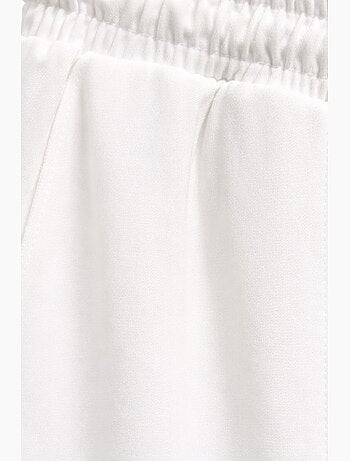 Pantalon à cordon de serrage coupe cigarette mixray