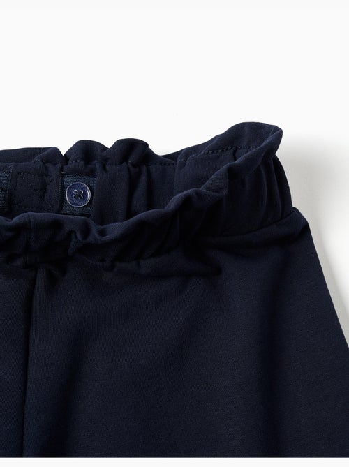 Pantalon à coupe droite avec nœud décoratif - Kiabi