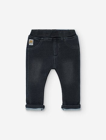 Pantalon à coupe regular avec doublure en polaire