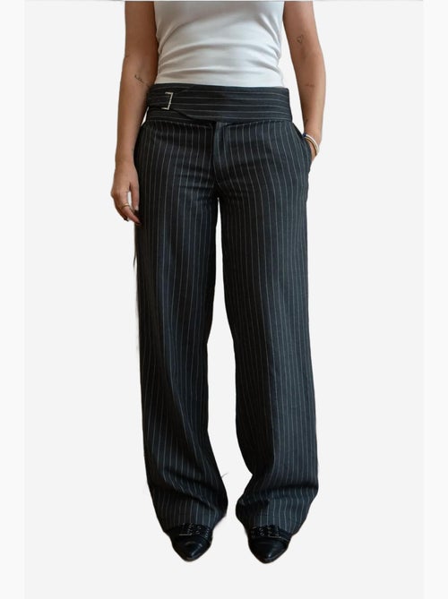 Pantalon à fines rayures jennifer hiccup - Kiabi