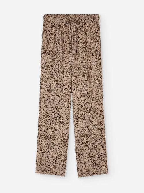 Pantalon à Imprimé Animal - Kiabi