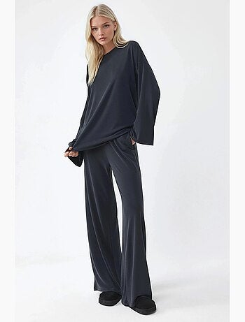 Pantalon à jambe droite à enfiler busem