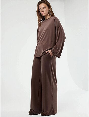 Pantalon à jambe droite à enfiler busem