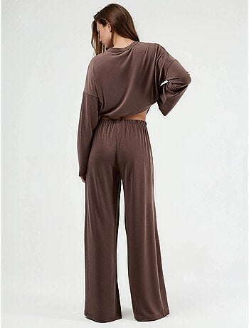 Pantalon à jambe droite à enfiler busem