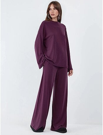 Pantalon à jambe droite à enfiler busem