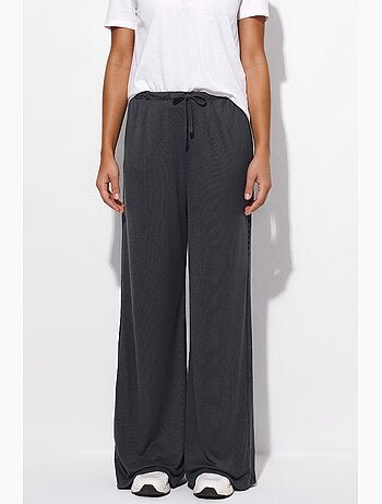 Pantalon à jambe large avec cordon de serrage busem