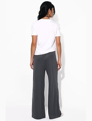 Pantalon à jambe large avec cordon de serrage busem