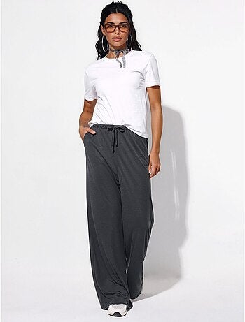 Pantalon à jambe large avec cordon de serrage busem