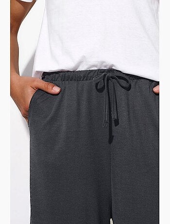 Pantalon à jambe large avec cordon de serrage busem