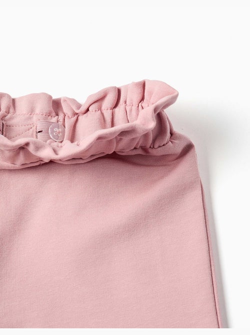 Pantalon à jambe large en molleton avec taille élastique - Kiabi Pantalon à jambe large en molleton avec taille élastique - Kiabi