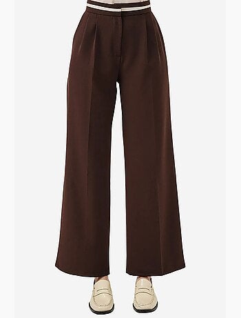Pantalon à jambe large taille haute avec poches bdart