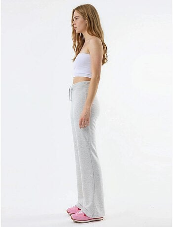 Pantalon à jambes évasées avec taille élastique busem