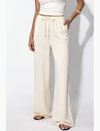 Pantalon à jambes larges à enfiler hiccup