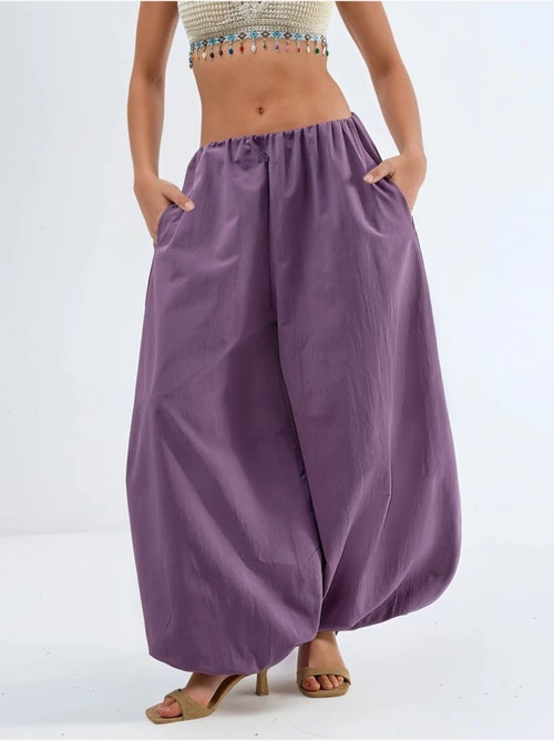 Pantalon à jambes larges busem - Kiabi Pantalon à jambes larges busem - Kiabi