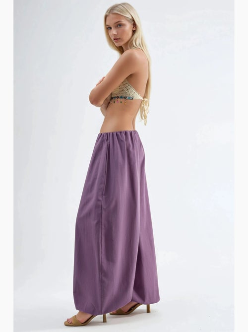 Pantalon à jambes larges busem - Kiabi Pantalon à jambes larges busem - Kiabi