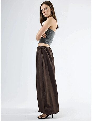 Pantalon à jambes larges busem
