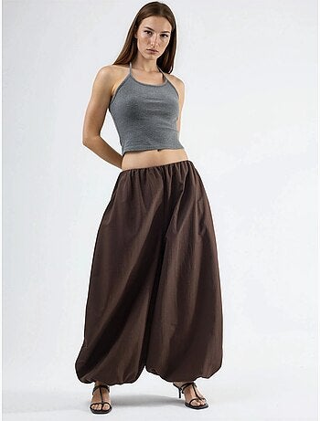 Pantalon à jambes larges busem