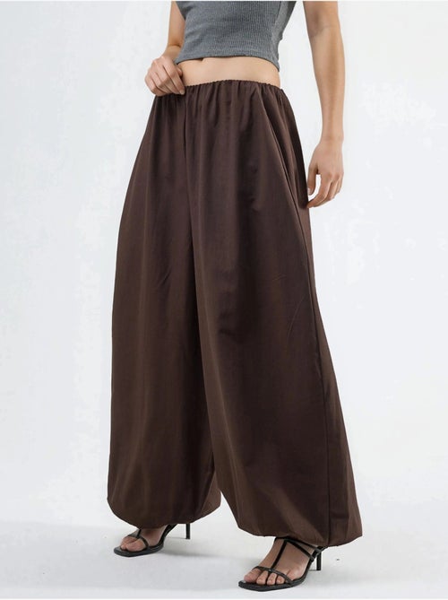 Pantalon à jambes larges busem - Kiabi Pantalon à jambes larges busem - Kiabi