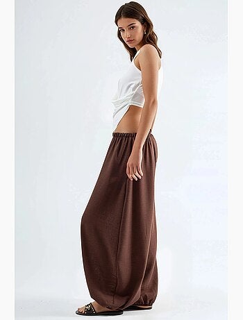 Pantalon à jambes larges busem