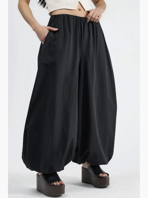 Pantalon à jambes larges busem - Kiabi Pantalon à jambes larges busem - Kiabi